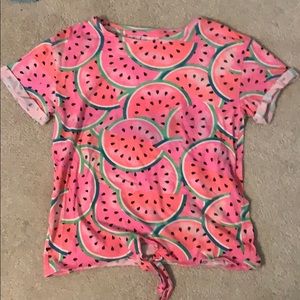 Watermelon tied shirt